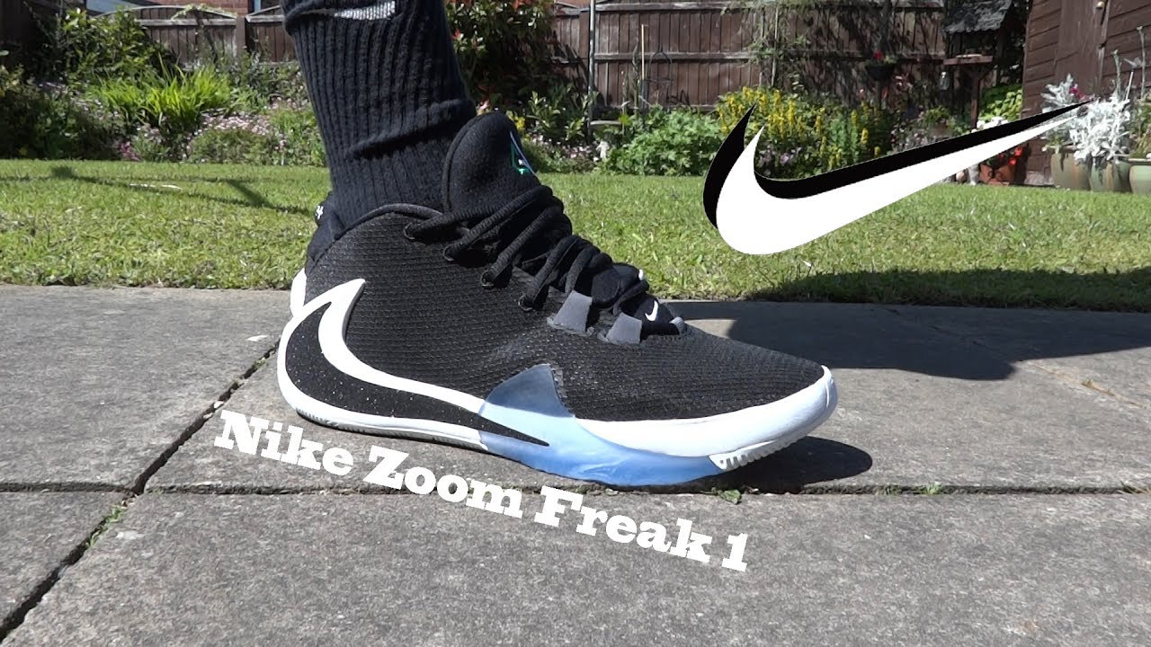 nike zoom freak 1 on feet