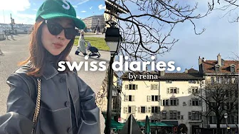 【Swiss Diaries】Japanese girl living in Switzerland🇨🇭How to spend friend/couple/alone time ☕️