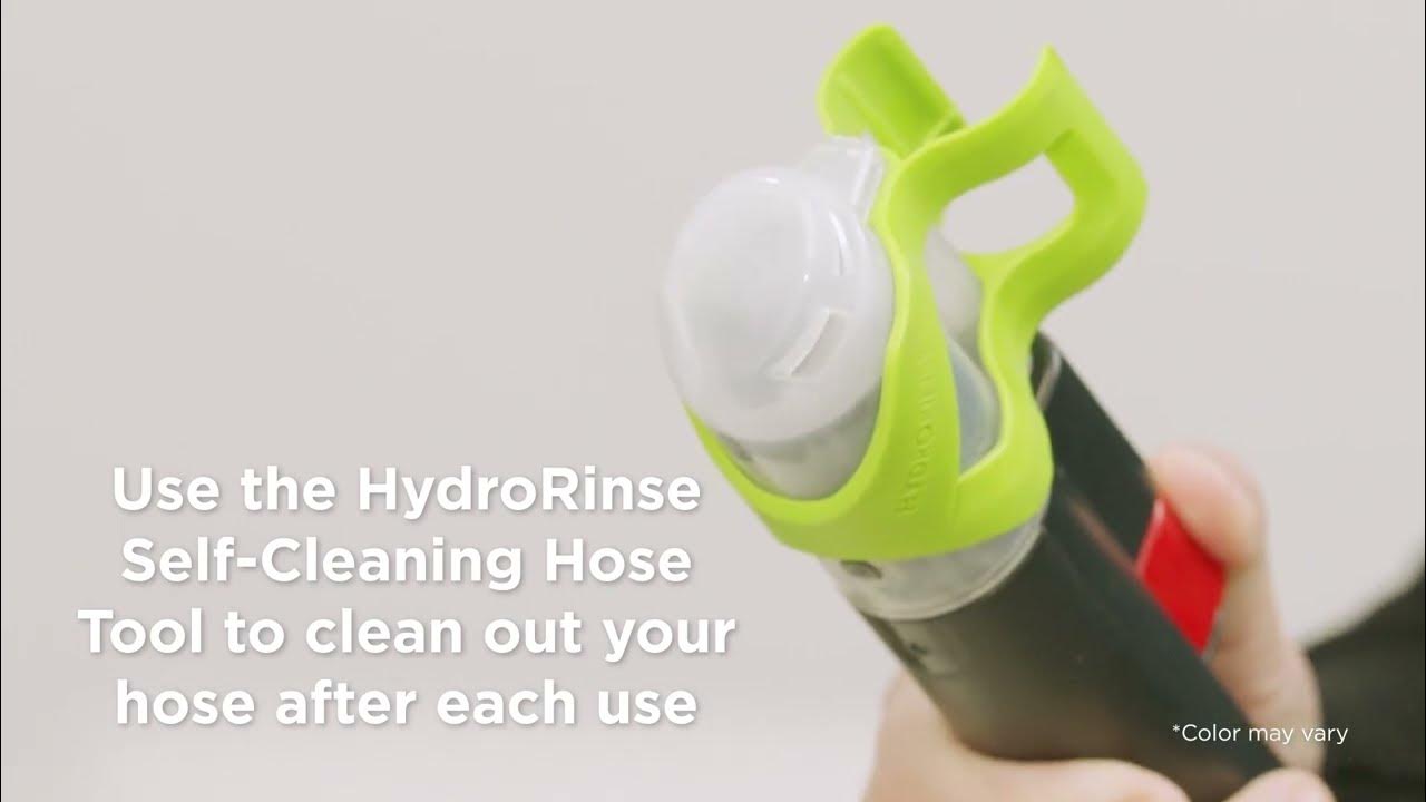 How to use the BISSELL Hydrorinse Self Cleaning Tool YouTube