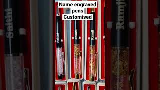 Customized Name Engraved Pens