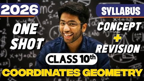 Cordinate geometry class 10 || Created by maths by Shobhit nirwan sir oneshot + concept Board 