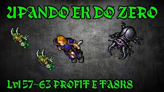 Tibia EK DO ZERO - EP07 - level 57 ao 63 [Bestiarios e Tasks]