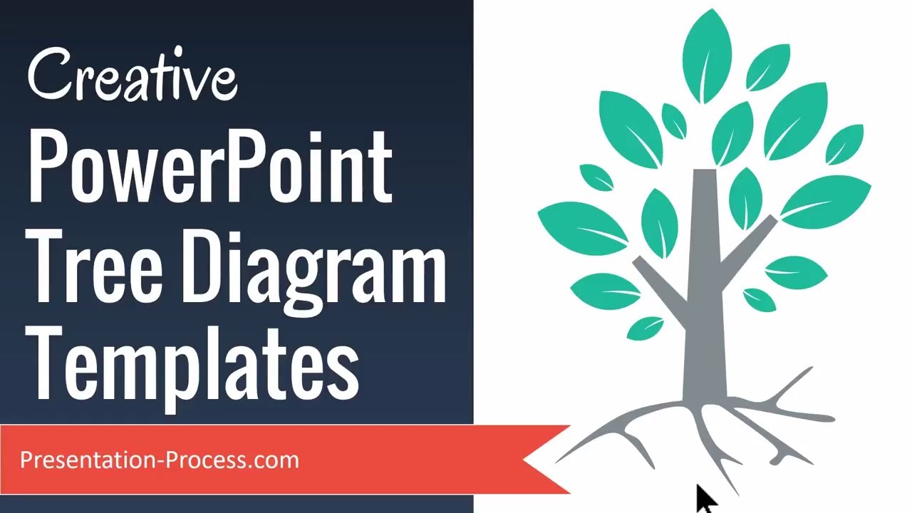 Creative PowerPoint Tree Diagram Templates YouTube