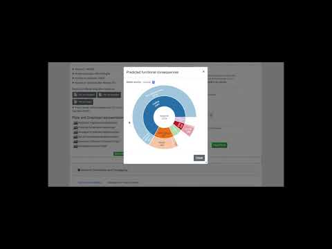 Analyse, interpret and prioritise sequence variants with SNPnexus (web portal)