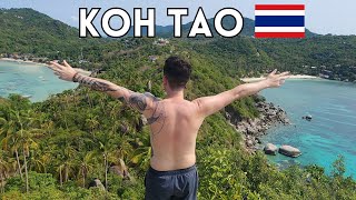 WE ARE IN KOH TAO| HIKE TO JOHN SUWAN POINT VIEW AND BEST BEACHES 🇹🇭