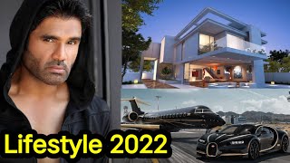 sunil shetty lifestyle 2022 , House, Cars, Family, income, Networth, Age, Movie, Song, Wife,