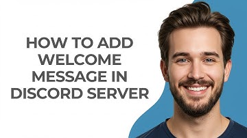 How To Add Welcome Message In Discord Server - GUIDE!