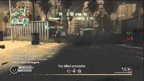 COD4 multikill minitage