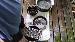TheMudbrooker's Guide to Cast Iron: Using a Lye Bath.