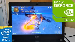 Nvidia 940MX Gaming Test