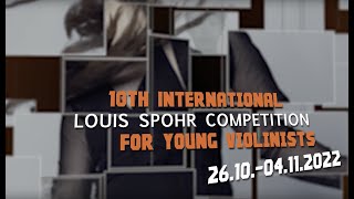 FINALS - CATEGORY III // 10th International LOUIS SPOHR Competition for Young Violinists