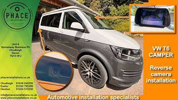 VW T6 TRANSPORTER CAMPER - REVERSE CAMERA INSTALLATION FROM PHACE