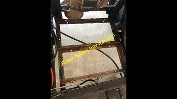 EZ-GO Rebuild Part 4...Rusty Battery Tray 2001 TXT