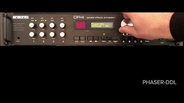 Demo :: Ensoniq DP4 FX on SH101 (Aphex Riff)
