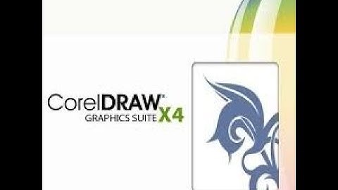 Corel draw X4 full installed 100%