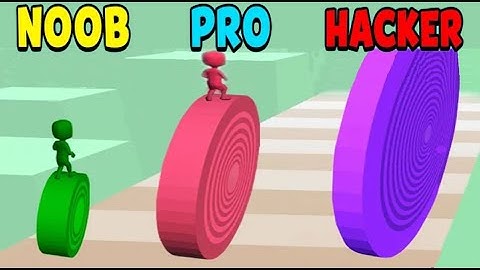 NOOB vs PRO vs HACKER in Layers Roll