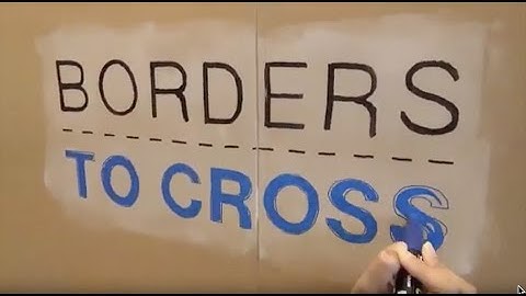 BORDERS TO CROSS Sketch Animation - MIN BZK