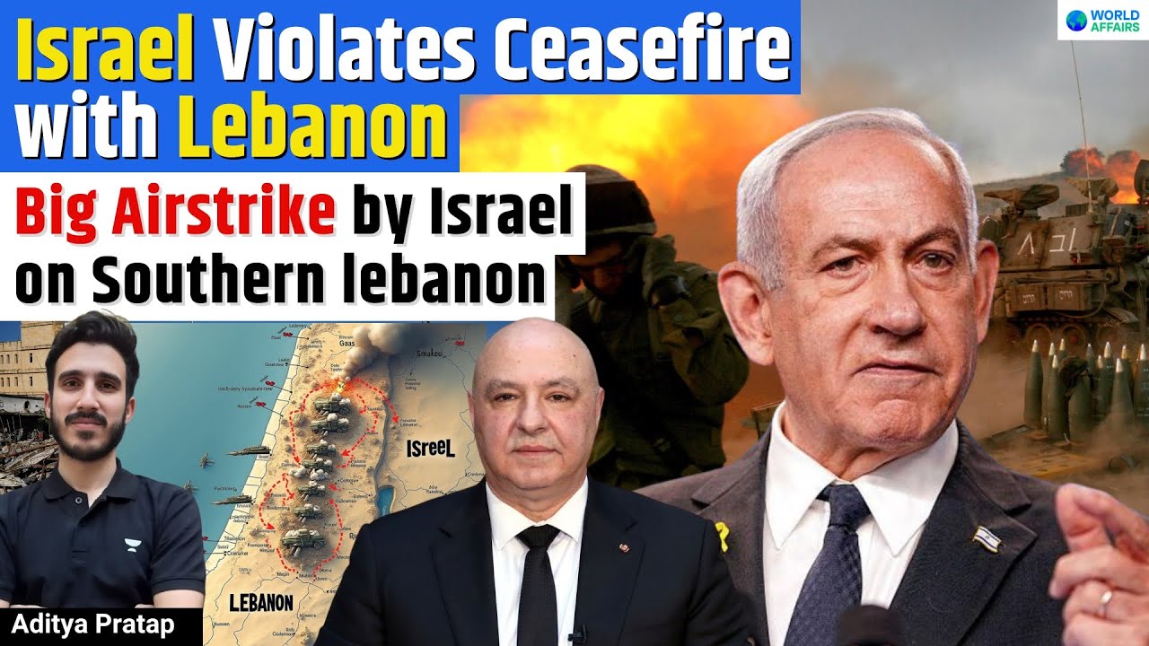 Israel Warns “Hezbollah Is Playing With Fire” | Lebanon Airstrikes Intensify