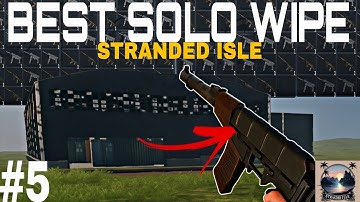 My BEST WIPE as a SOLO PLAYER/ Stranded Isle #5. #strandedisle  #rustmobile 