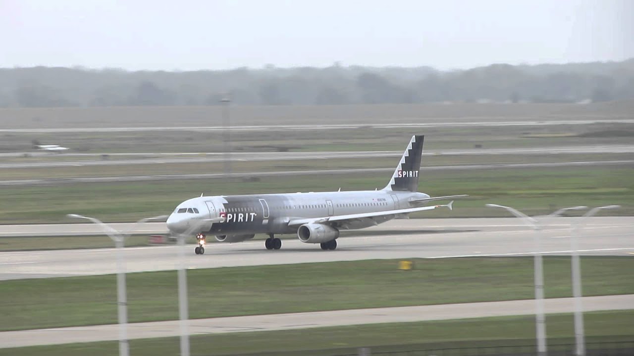 hd spirit airlines airbus a321 takeoff n587nk detroit metro