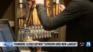 Founders closes Detroit taproom amid new lawsuit
