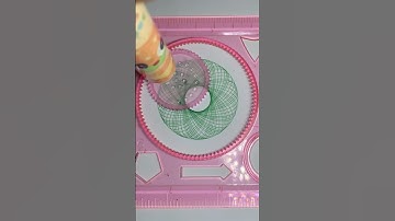 Simple design #spirograph #asmr #art #shorts #shortvideo