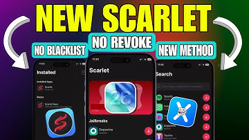 New Scarlet Certificate! ✅ Install Apps on iPhone/iPad Safely (iOS 18/26) — 2025 Guide No PC/REVOKED