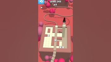 Stacky Dash Level 243 #trending #games #stackydash #trend