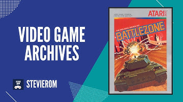 Battlezone Atari 2600 Gameplay / 1983 / Video Game Archives