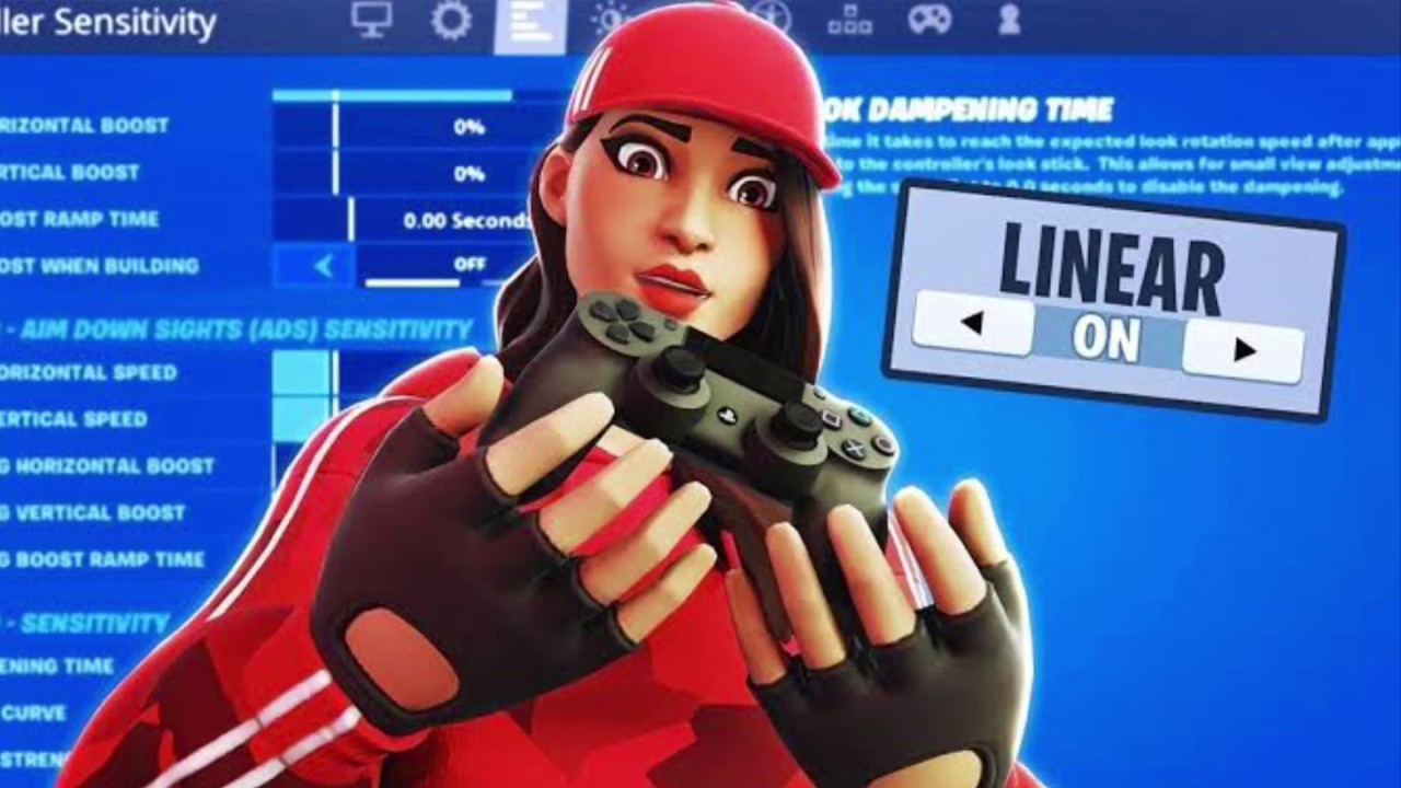 Fortnite Linear Settings (aimbot) YouTube