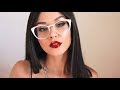 👓GLASSES GLAM | Hair and Make up for glasses | Stella