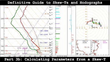 Definitive Guide to Skew-Ts and Hodographs - Part 3b - Calculating Parameters from a Skew-T (cont.)