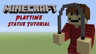 Minecraft Tutorial: Playtime (Baldis Basics) Statue