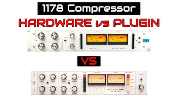 Urei 1178 Compressor | Hardware vs Plugins