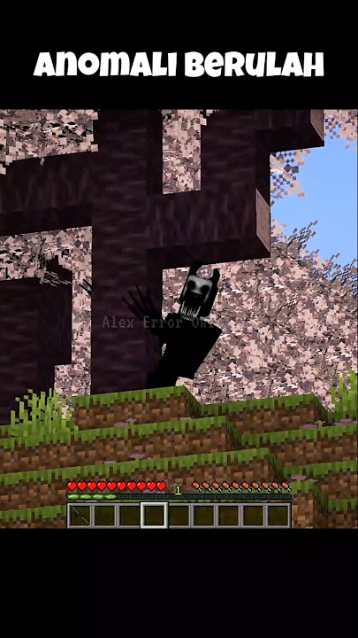 Anomaly Acting Up ⁉️🧐💀 #shorts #minecraft