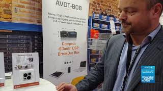 Introducing the Auvitran AV-Wall-DT4oB Wall Plate at ISE 2019 Audio Visual Wall Plates