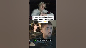 xQc reacts to Mizkif RESPONSE To Emiru