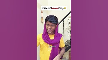 Introvert Thing 😂 #shorts #comedy #introvert #sultan #funny #lolpublic