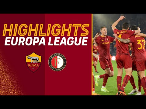 LA ROMA SÌ!!! | Roma 4-1 Feyenoord | Europa League Highlights 2022-23