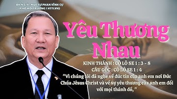 Mục sư Phan Vĩnh Cự | Yêu Thương Nhau | Bài Giảng Tin Lành #httlvn #msphanvinhcu 