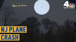 Video Shows Plane Going Down in New Jersey Neighborhood | NBC New York