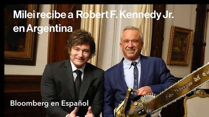 Milei cultiva relación con Trump y recibe a Robert F. Kennedy Jr. en Argentina