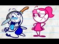 Pencilmate & Pencilmiss 😛 LIFE IS A JOKE 😛 FUNNY COMPILATION 🤡 Cartoons 2020