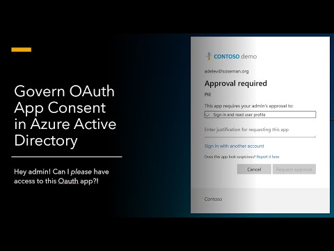 Govern OAuth App Consent in Azure Active Directory