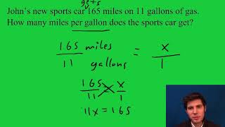 Standardized Test Question- Miles per Gallon