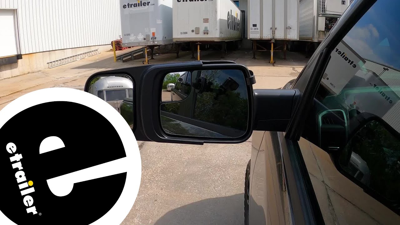 Longview Custom Towing Mirrors - Slip On - Driver and Passenger Side Longview  Towing Mirrors LO54FR