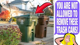 Neighbor Blocked My Driveway with Trash Cans & Charged Me With Theft For Removing Them From My Land!