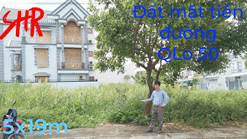 đất mặt tiền Quốc lộ 50 Cần Giuộc Long An giá rẻ