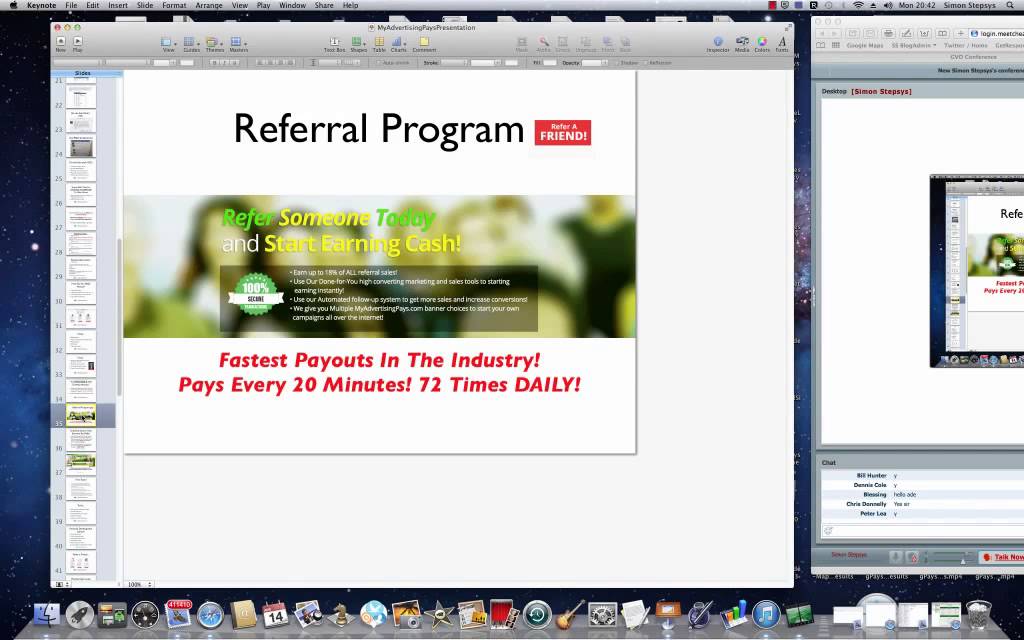 My Advertising Pays Presentation 14 - 4 - 14 By Top Earner Simon Stepsys