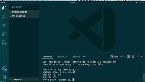 Class 2:   Cypress Installation and understanding the Cypress folder structure (CHECK DESCRIPTION)